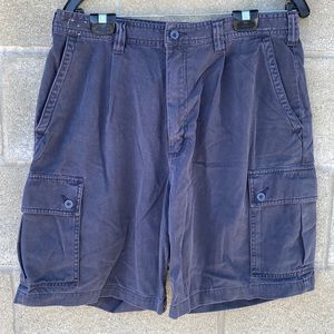 Vintage Cherokee Navy Blue Cargo Shorts Men’s 33